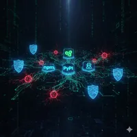 img of サプライチェーン攻撃の最新手口と対策とは？npm・PyPI・Docker Hubの脆弱性徹底分析【2025年版】